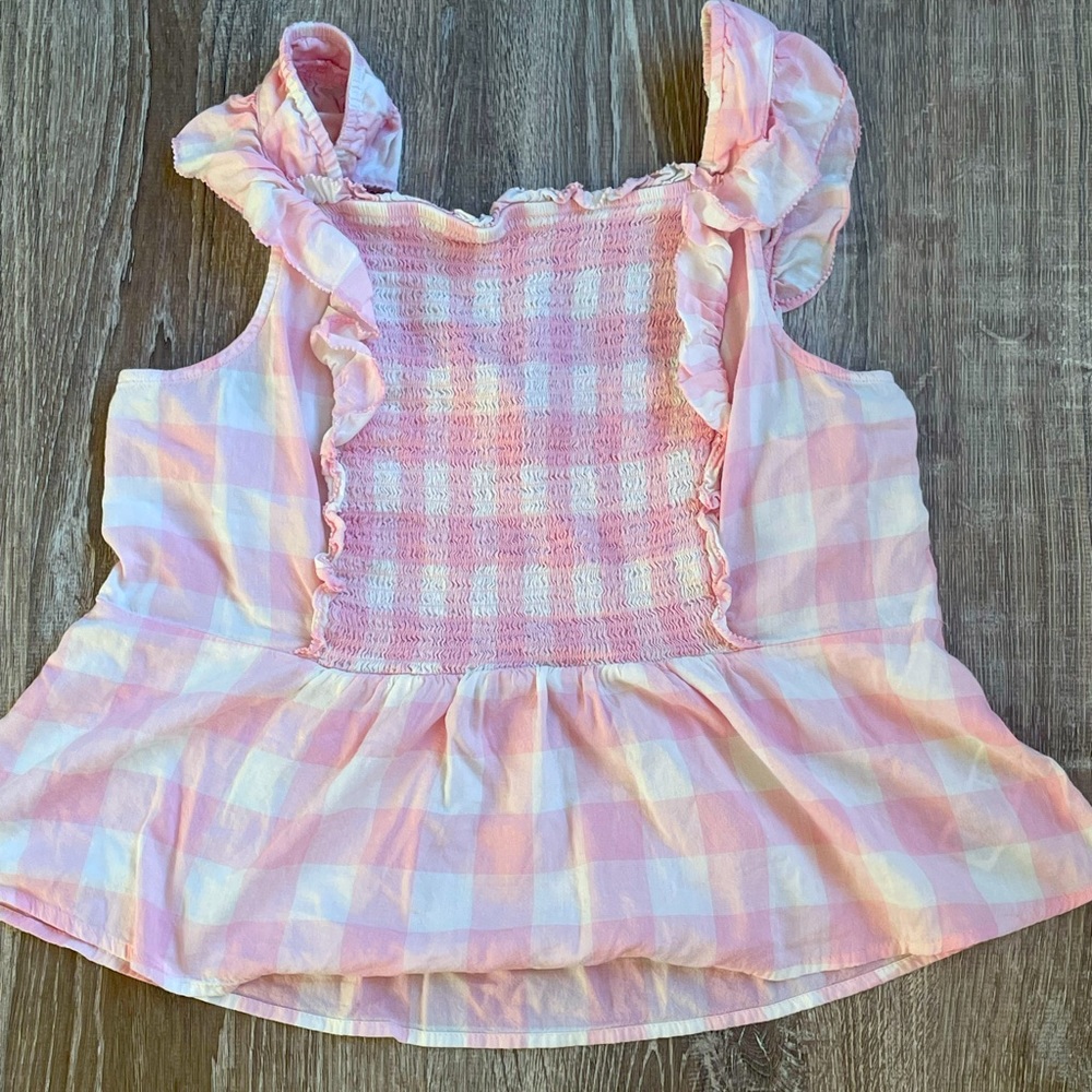 Gingham Tank Top